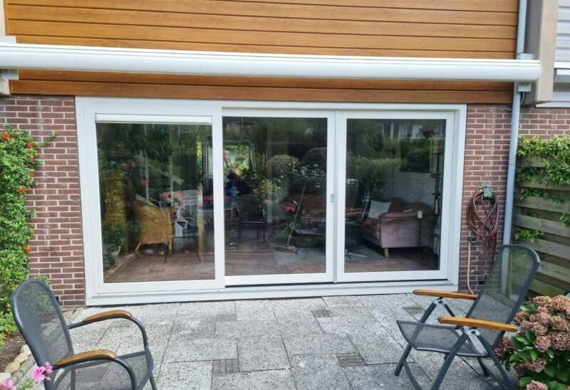 3 delige kunststof schuifpui - Afbeelding 2