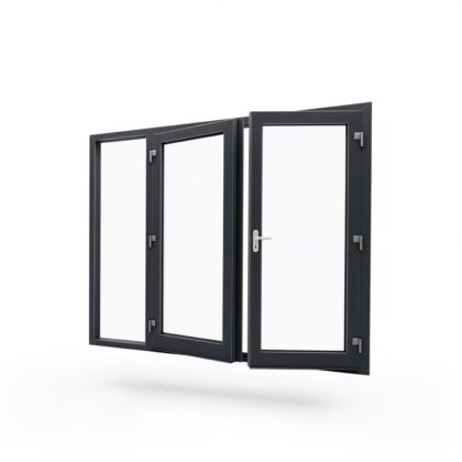 Zijlicht met kunststof openslaande deuren